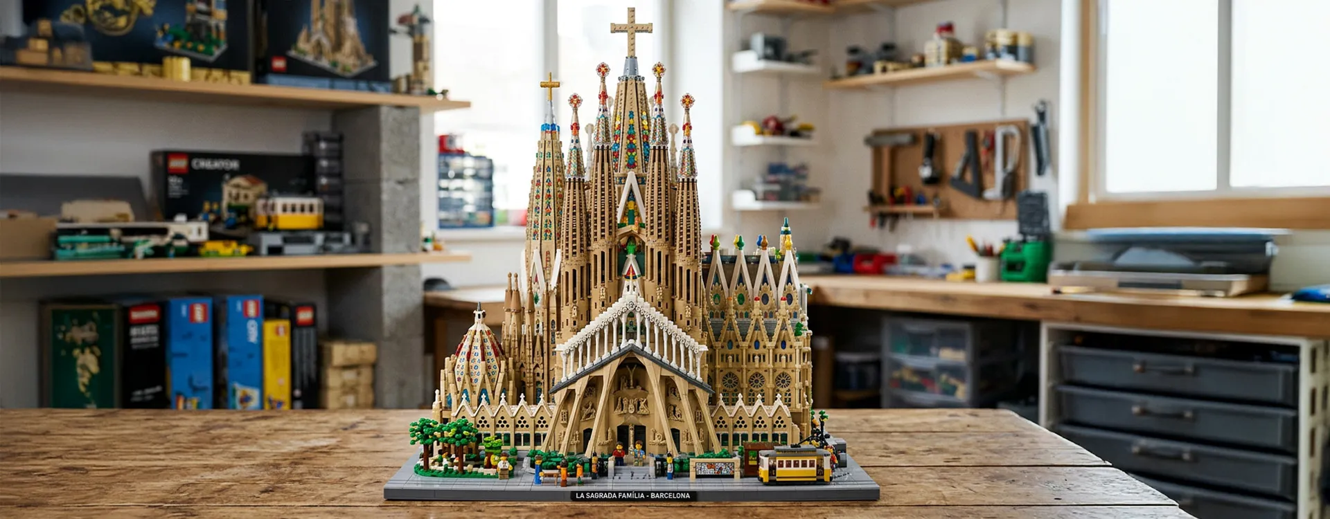 Lego ra mắt bộ ghép lớn nhất lịch sử: 12.060 mảnh, mô phỏng một công trình chưa xây xong sau 144 năm