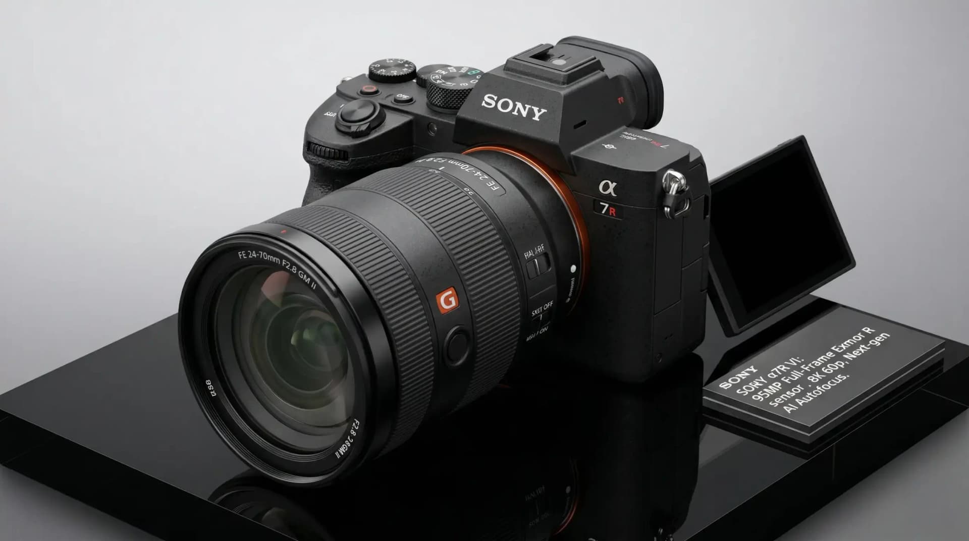 PREVIEW Sony A7R VI: 67MP stacked sensor, 30fps, 8K. Dòng R cuối cùng đã nhanh